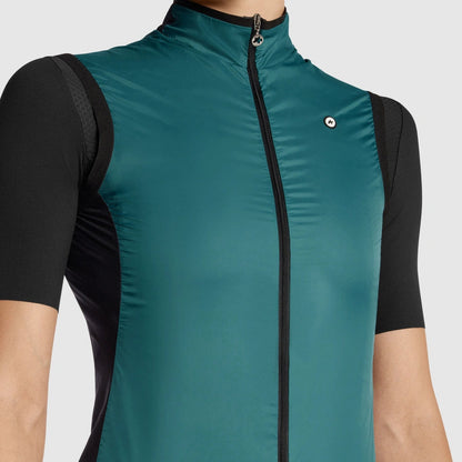 Gilet Senza Maniche ASSOS UMA GT Wind C2 Donna Foundation Green