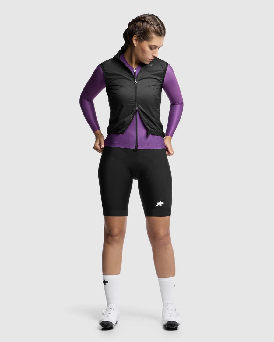 Giacca senza maniche ASSOS UMA GT WIND S11 Donna Nero