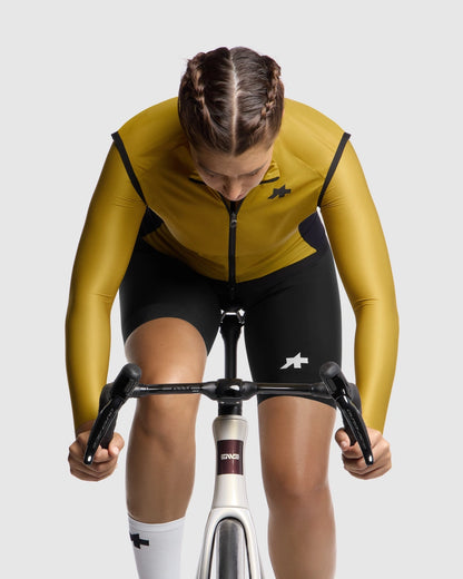 Giacca Senza Maniche ASSOS UMA GT WIND S11 Donna Golden Yellow