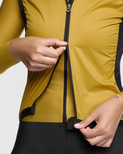 Giacca Senza Maniche ASSOS UMA GT WIND S11 Donna Golden Yellow