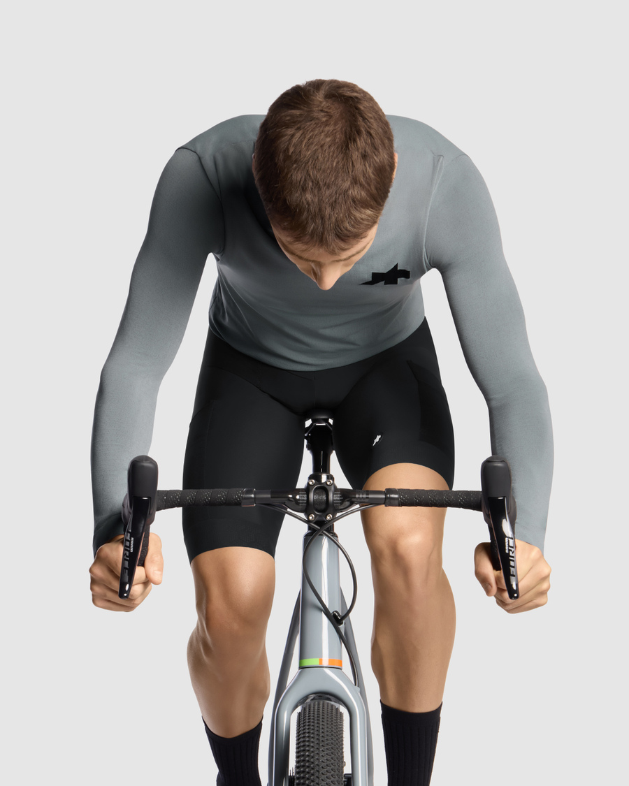 Maglia a maniche lunghe ASSOS TACTICA TECH T5 Grigio