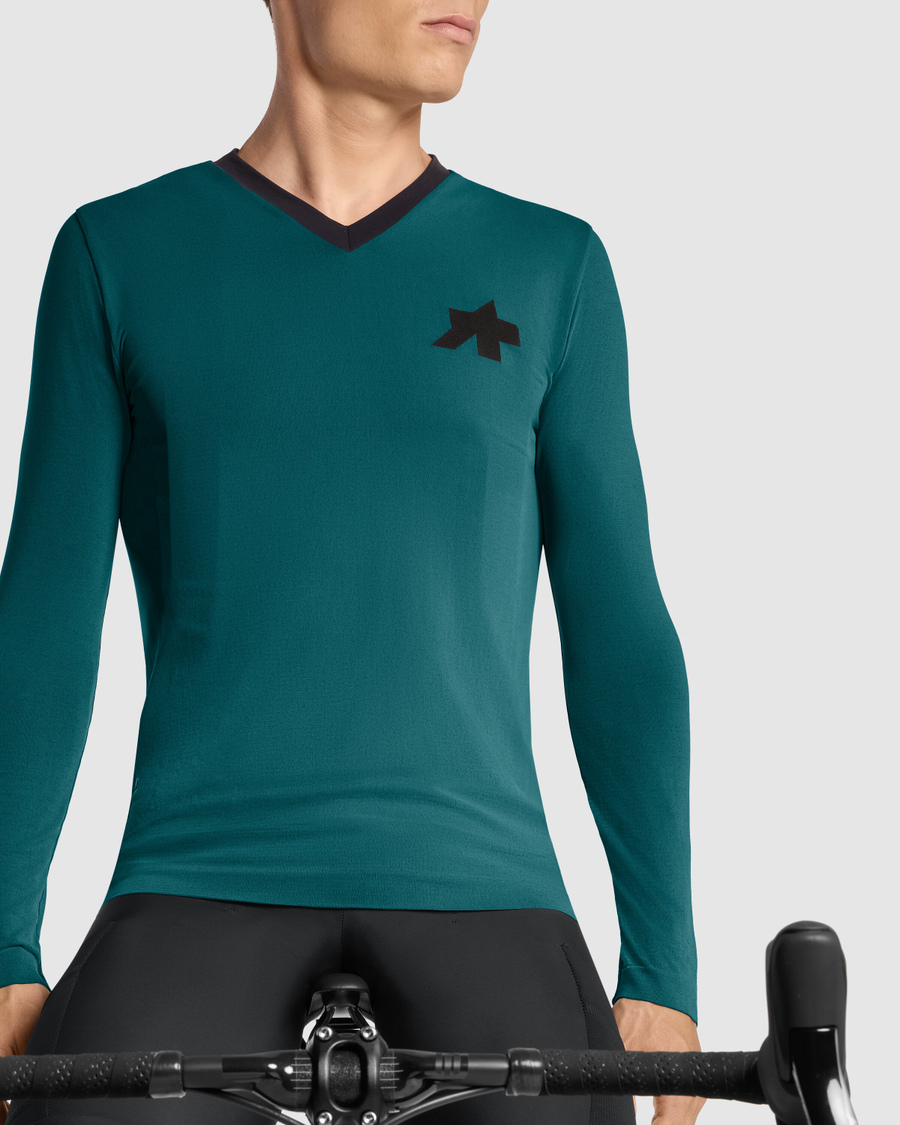 ASSOS TACTICA TECH T5 Maglia a maniche lunghe verde