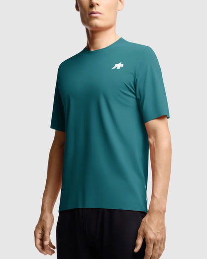 Maglia ASSOS TACTICA POST RIDE T5 Maniche Corte Deep Petrol