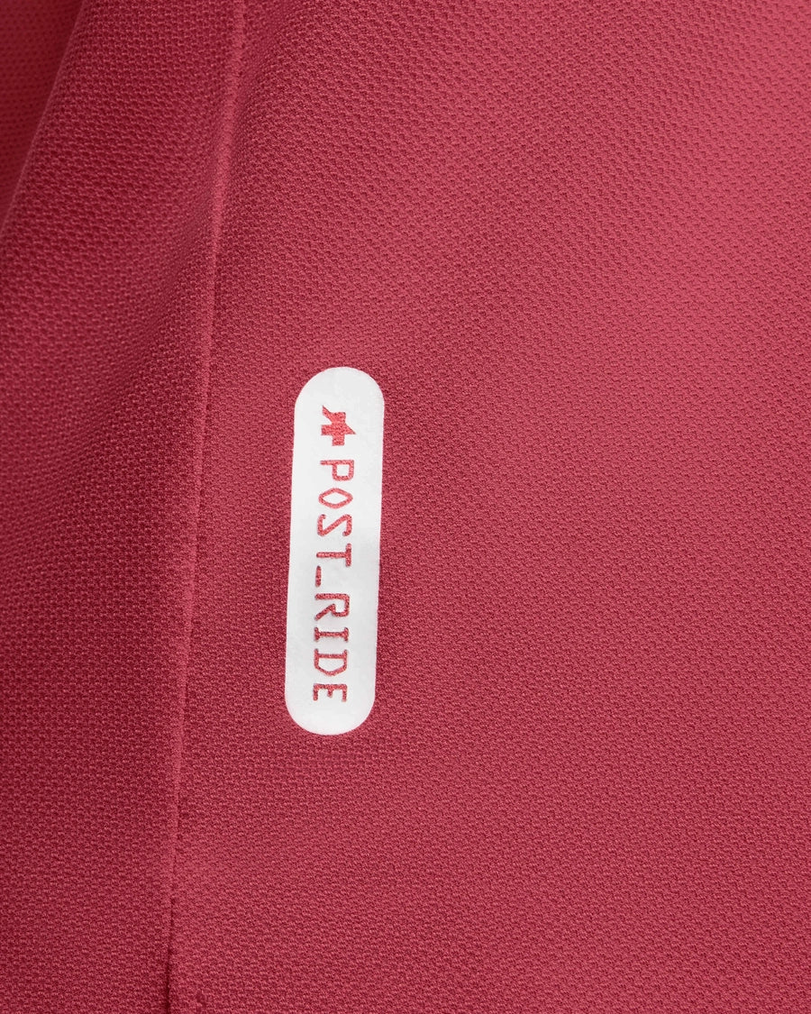 ASSOS TACTICA POST RIDE T5 Maglia a manica corta Deep Berry