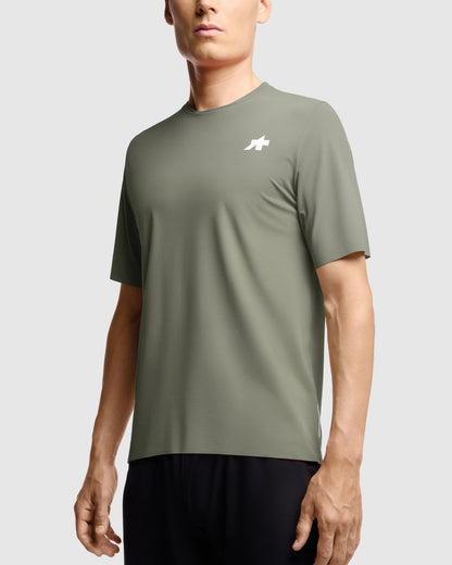 Maglia ASSOS TACTICA POST RIDE T5 Maniche Corte Verde