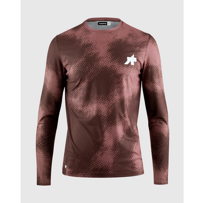 Maillot ASSOS TACTICA T5 MUD FLAGE Manches Longues Marrone