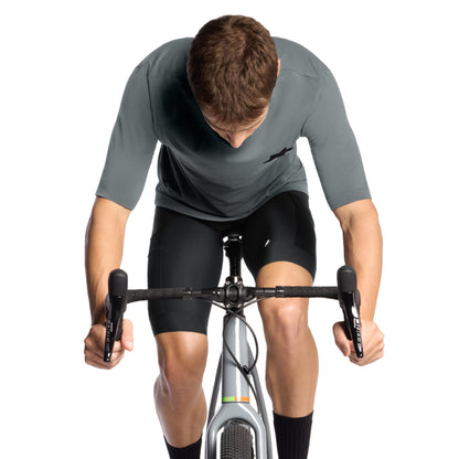 Maglia ASSOS TACTICA TECH T5 Maniche Corte Grigio