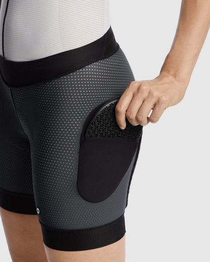 Sotto-Short ASSOS TRAIL TACTICA HP T3 Donna Grigio