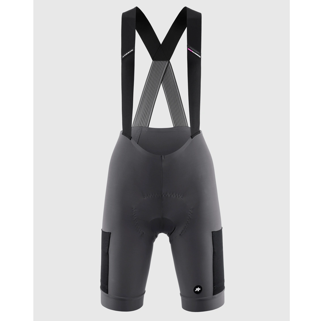 ASSOS TACTICA KIESKAFER T5 GRAVEL Salopette donna Grigio