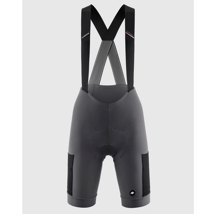 Salopette Corto ASSOS TACTICA KIESKAFER T5 GRAVEL Donna Grigio