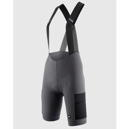 Salopette Corto ASSOS TACTICA KIESKAFER T5 GRAVEL Donna Grigio
