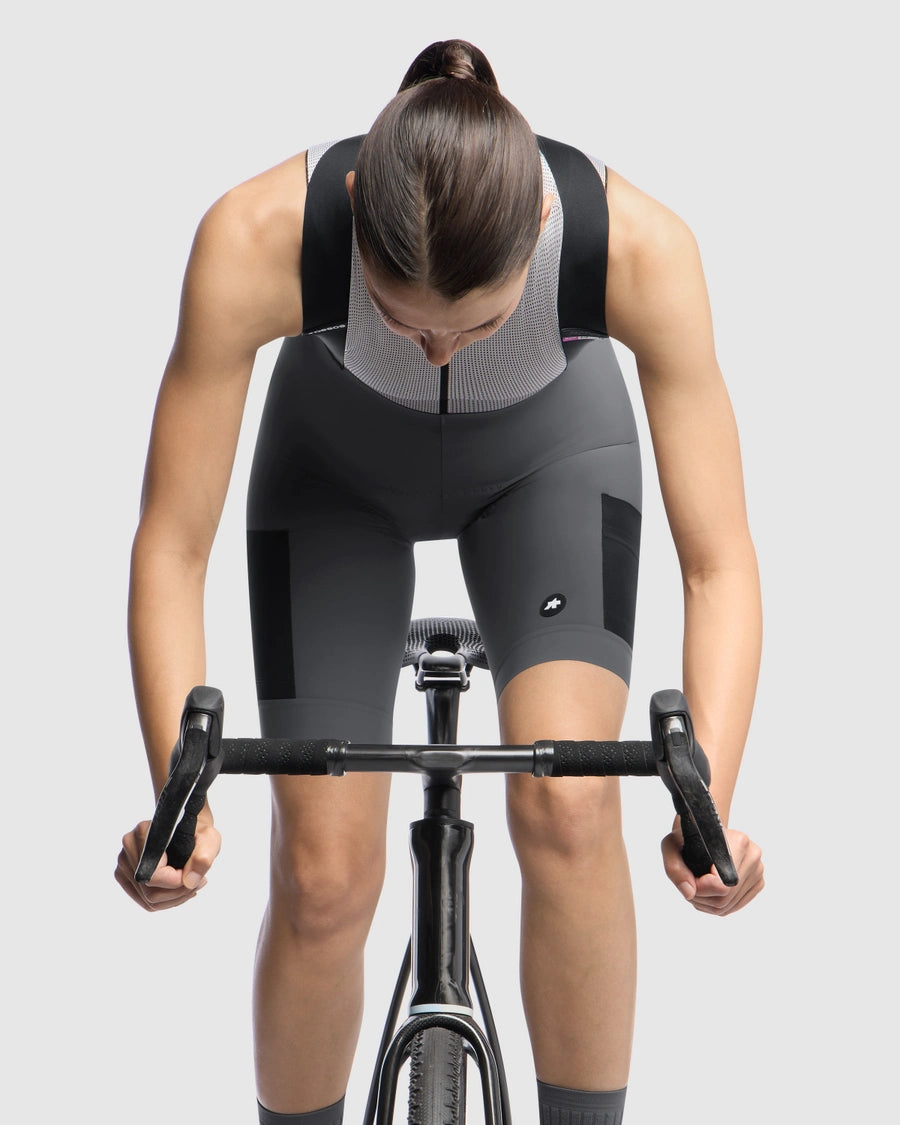 ASSOS TACTICA KIESKAFER T5 GRAVEL Salopette donna Grigio