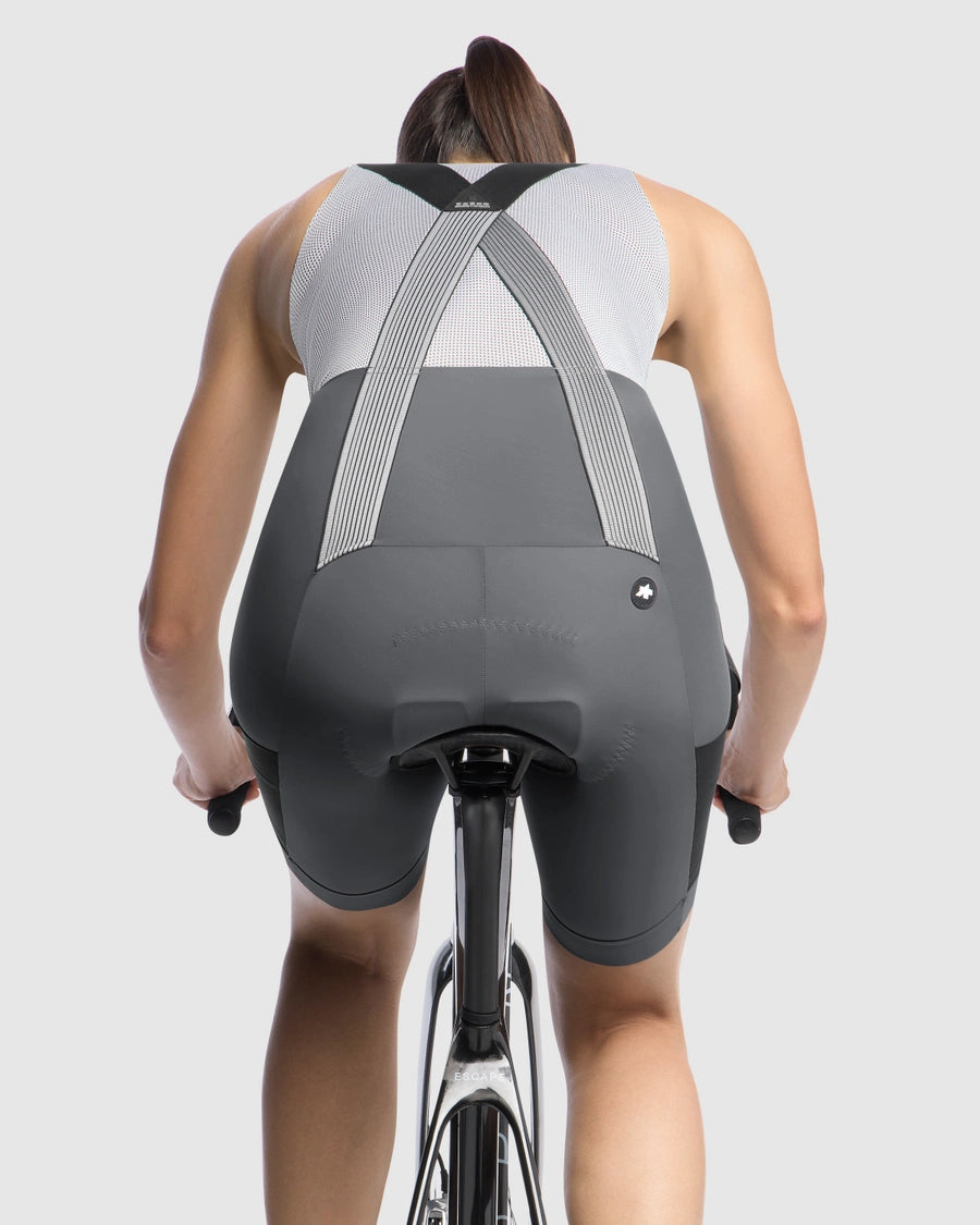 ASSOS TACTICA KIESKAFER T5 GRAVEL Salopette donna Grigio