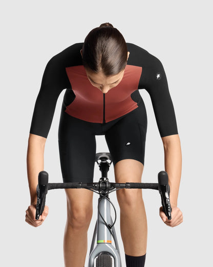 Maillot ASSOS TACTICA T5 Manches Courtes Donna Burned Brown