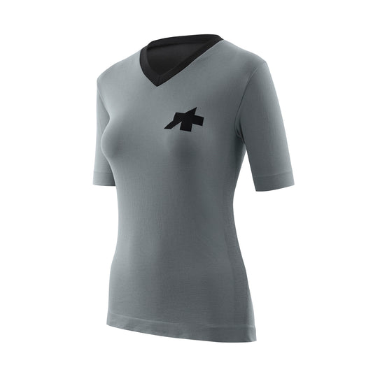 ASSOS TACTICA TECH T5 Maglia a maniche corte Donna Grigio