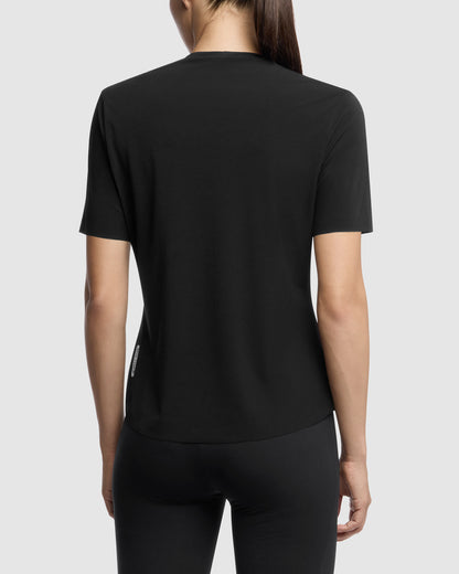 Maglia ASSOS TACTICA POST RIDE T5 Maniche Corte Donna Nero