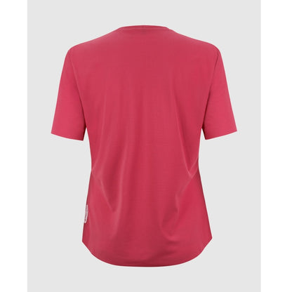 Maglia ASSOS TACTICA POST RIDE T5 Maniche Corte Donna Berry