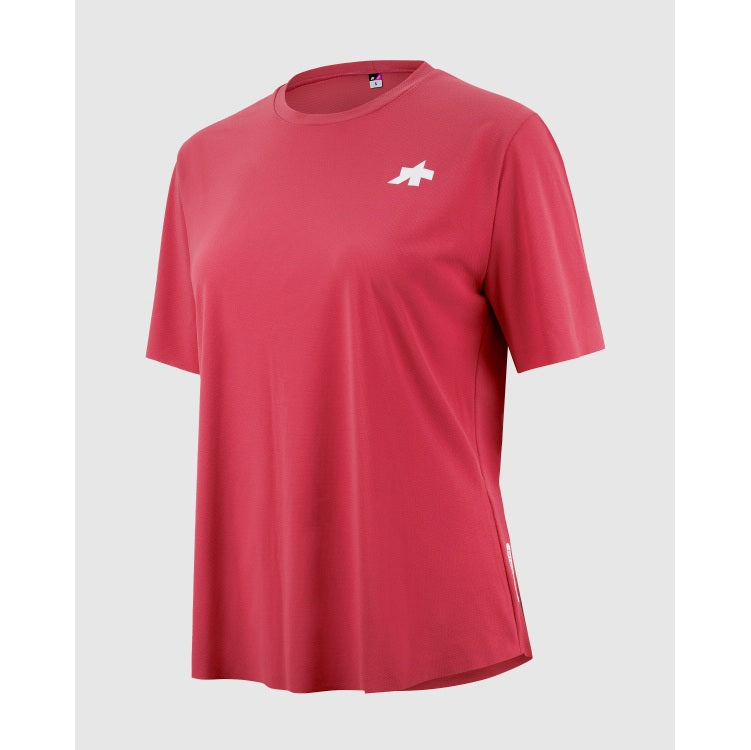 Maglia a maniche corte ASSOS TACTICA POST RIDE T5 Donna Berry