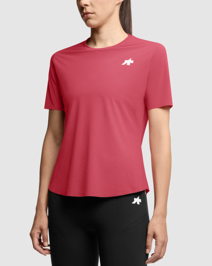 Maglia ASSOS TACTICA POST RIDE T5 Maniche Corte Donna Berry