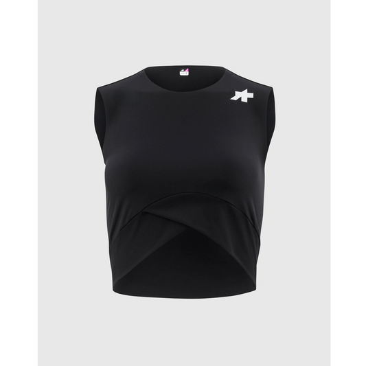 Maglia corta senza maniche TACTICA POST RIDE T5 Donna Nero