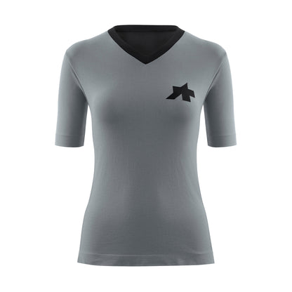 Maglia ASSOS TACTICA TECH T5 Maniche Corte Donna Grigio