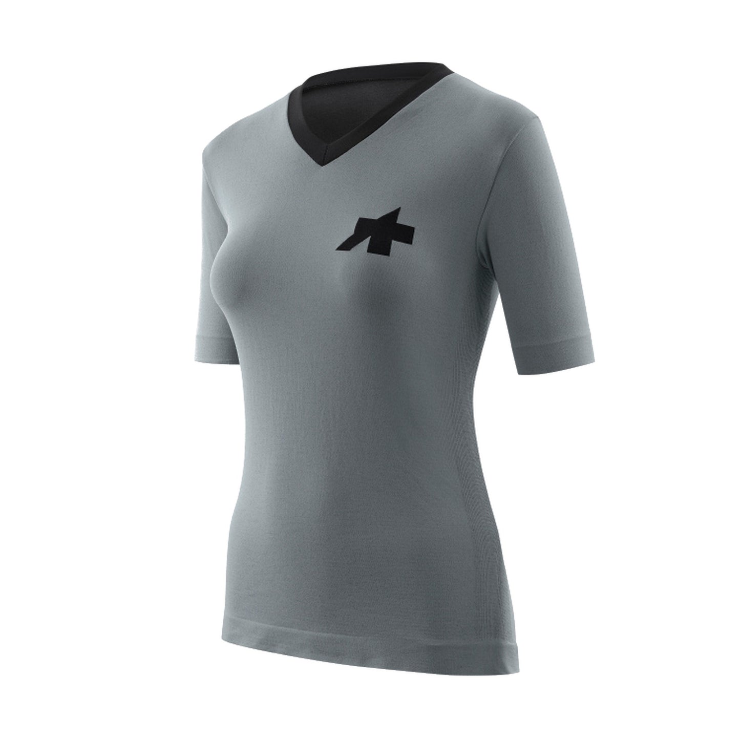 Maglia ASSOS TACTICA TECH T5 a maniche corte da donna, grigia