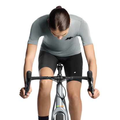 Maglia ASSOS TACTICA TECH T5 Maniche Corte Donna Grigio