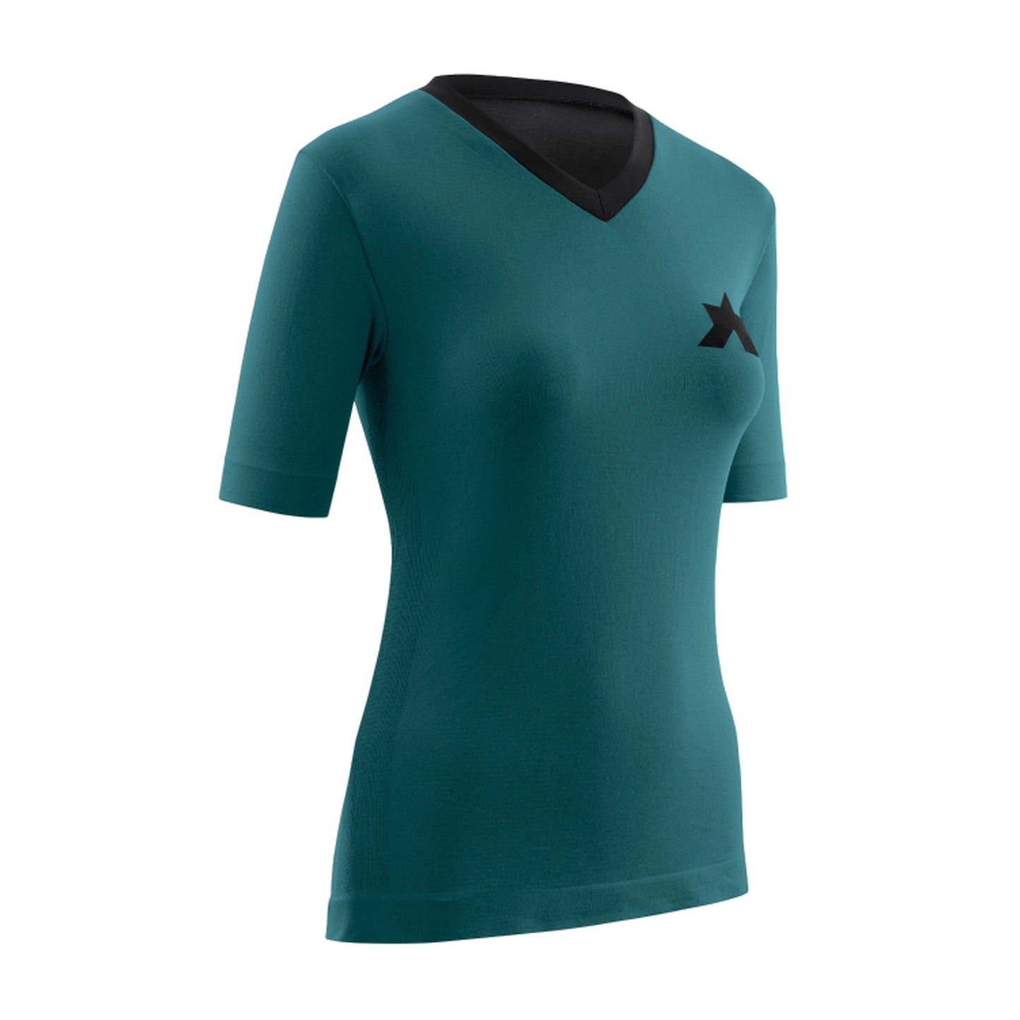 Maglia ASSOS TACTICA TECH T5 a maniche corte da donna, verde
