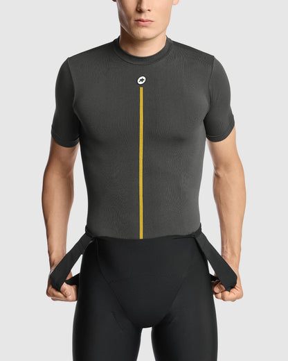 Sottomaglia ASSOS SPRING FALL P1 Manches Courtes Grigio