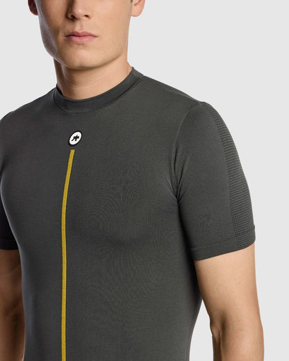 Sottomaglia ASSOS SPRING FALL P1 Manches Courtes Grigio