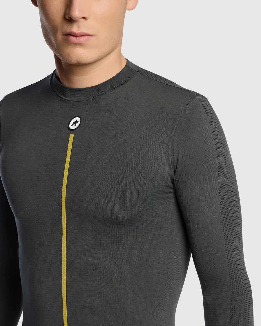 ASSOS PRIMAVERA AUTUNNO P1 Intimo tecnico a maniche lunghe Grigio