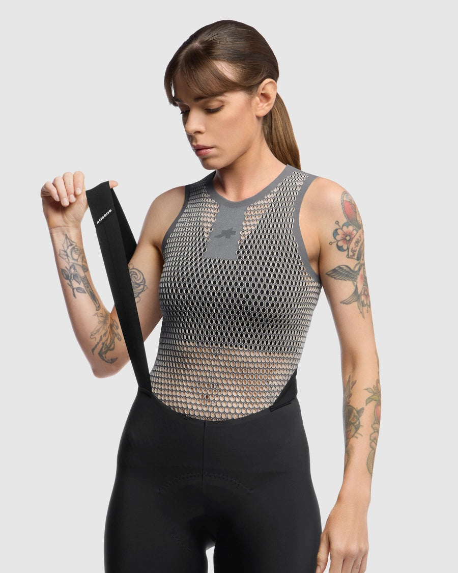 ASSOS EQUPE NS SKIN P1 Intimo senza maniche Grigio