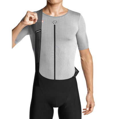 Sottoveste ASSOS NS SKIN LAYER P1 Maniche Corte Grigio