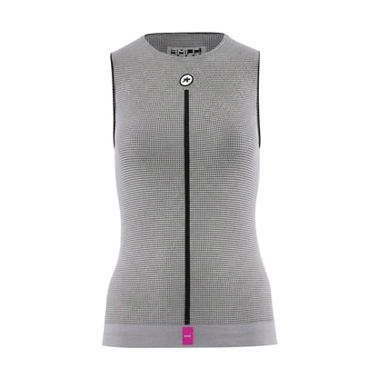 Sottoindumento ASSOS NS SKIN LAYER P1 Senza Maniche Donna Grigio