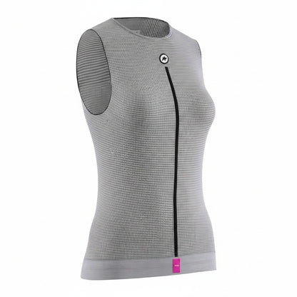 Sottoindumento ASSOS NS SKIN LAYER P1 Senza Maniche Donna Grigio