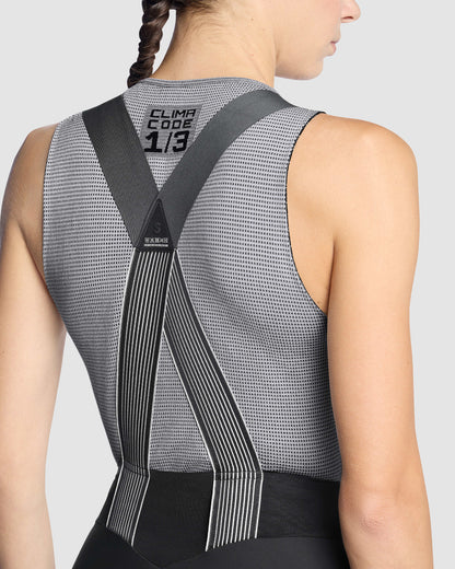 Sottoindumento ASSOS NS SKIN LAYER P1 Senza Maniche Donna Grigio