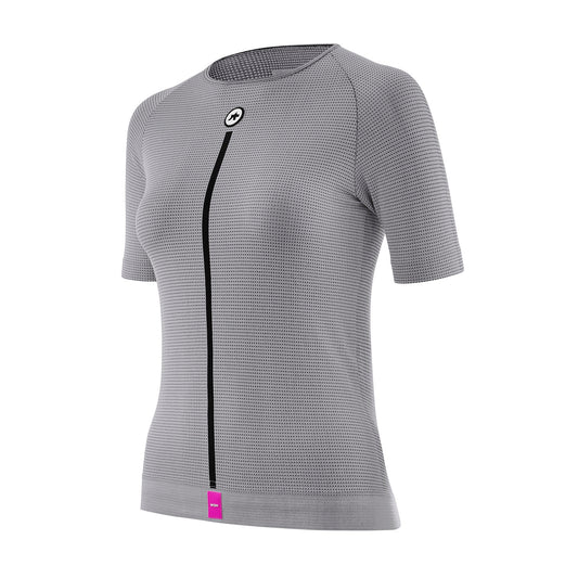 ASSOS NS SKIN LAYER P1 Donna Intimo a maniche corte Grigio