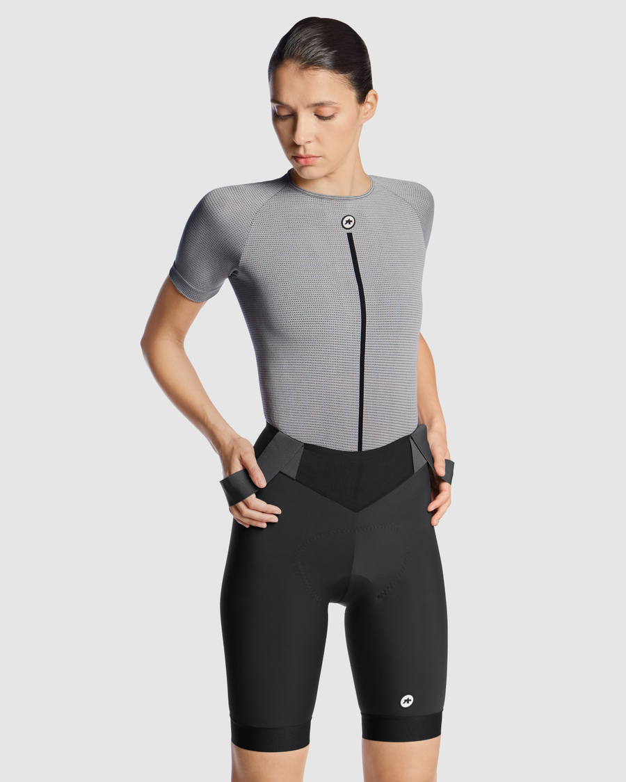 ASSOS NS SKIN LAYER P1 Donna Intimo a maniche corte Grigio