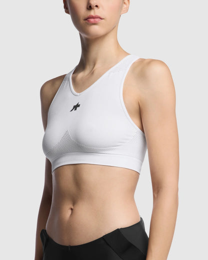 Reggiseno Sportivo Donna ASSOS CROPPED P1 Bianco