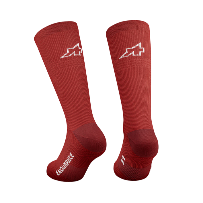 ASSOS ENDURANCE Calzini S11 Rosso