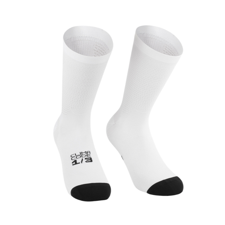 ASSOS ENDURANCE Calzini S11 Bianco