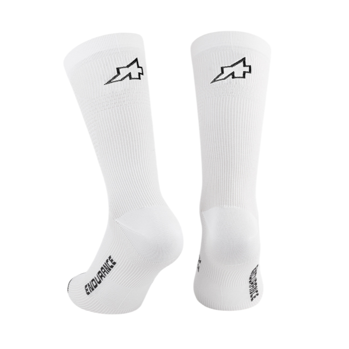 ASSOS ENDURANCE Calzini S11 Bianco