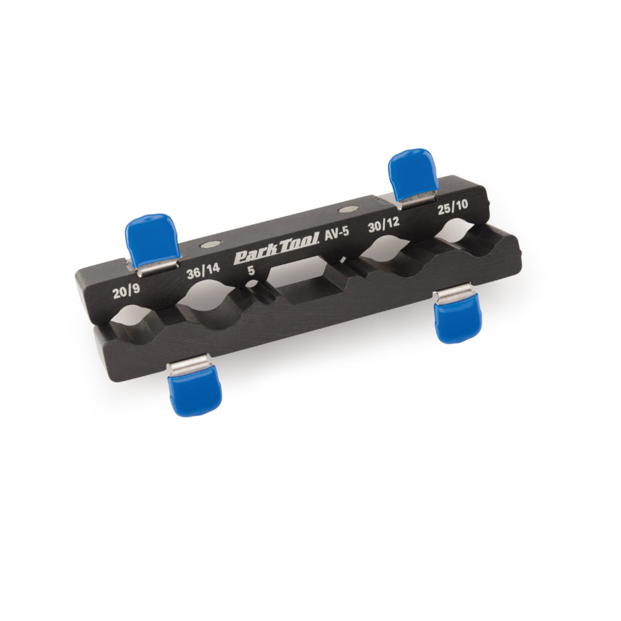 Park Tool AV-5, ganasce morbide per morsa per assi e mozzi