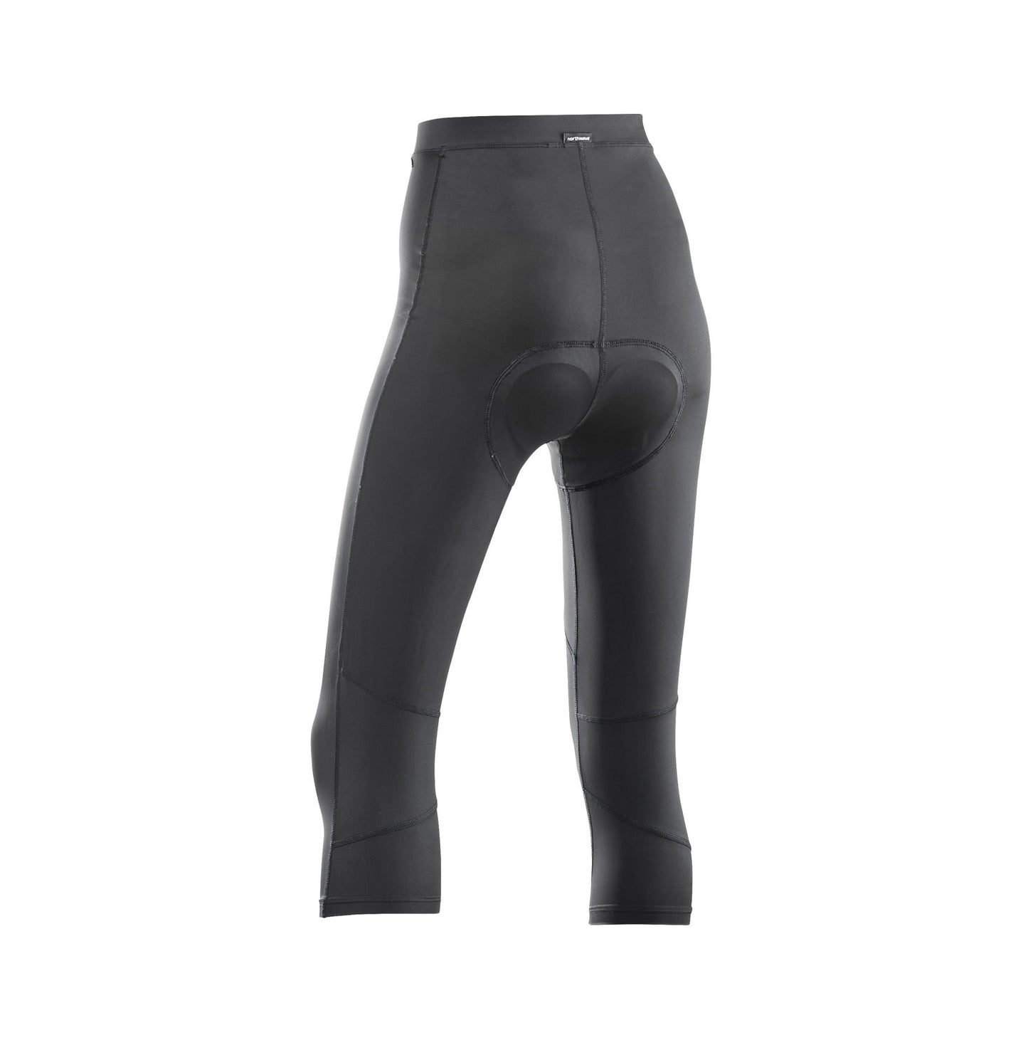 NORTWAVE ACTIVE - Pantaloncini 3/4 da donna Nero