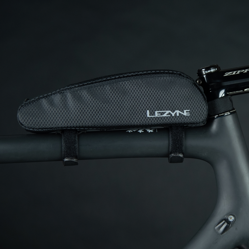 Borsa da telaio LEZYNE AERO ENERGY CADDY per tubo orizzontale nera