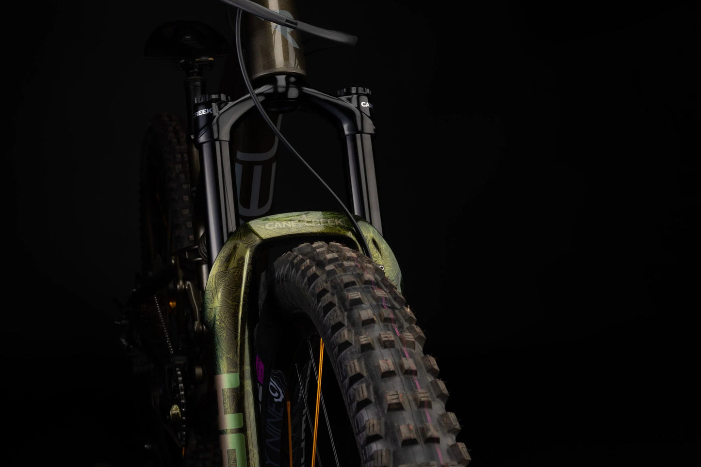 Forcella CANE CREEK HELM MKII AIR 29" conica, perno 15x110 mm Boost Aurora