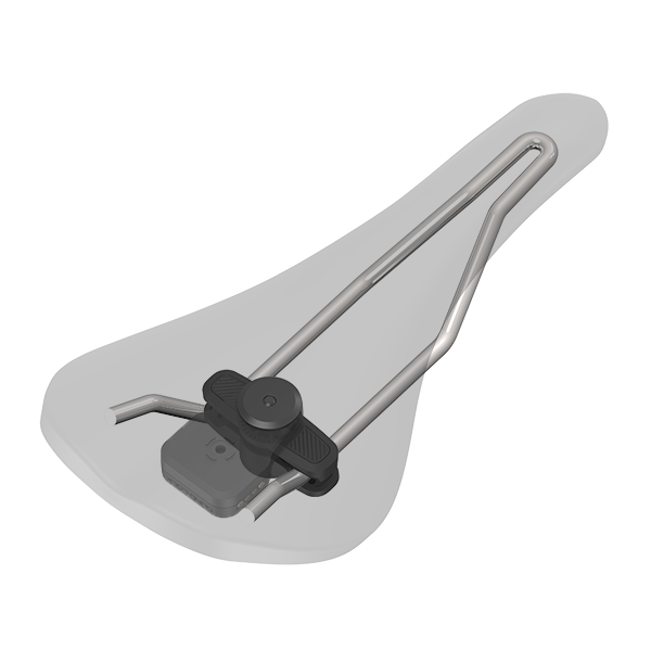 Supporto di fissaggio sotto la sella per allarme e localizzatore QUADLOCK SADDLE RAIL ADAPTOR