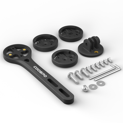 COOSPO BCM-B01 Supporto Ciclocomputer per Manubrio Curvo