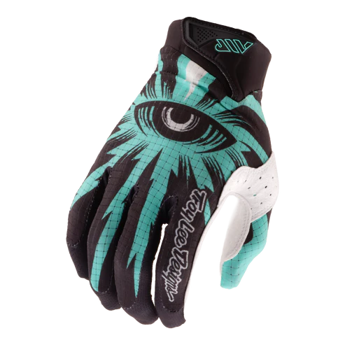 Guanti TROY LEE DESIGNS AIR CYCLOPS Carbon/Real Teal