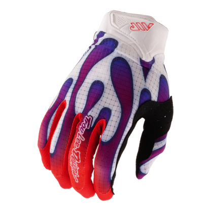 Guanti TROY LEE DESIGNS AIR OVERSPRAY Bianco/Viola